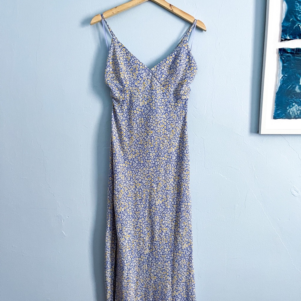 Farrow cross back maxi dress